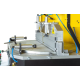 Półautomatyczna przecinarka tarczowa do cięcia profili PVC i aluminiowych Viber-System ALU 600 + stoły rolkowe 2 x 300cm Viber System kod: ALU600 - 16